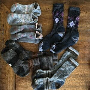 Bundle of 5 pairs of Smartwool Socks-Assortment
